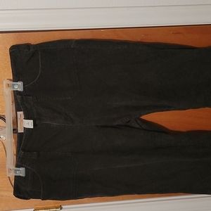 London Jean. 14 long. Corduroy black. EUC.